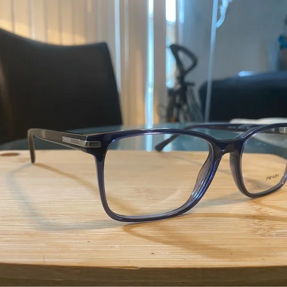 Prada | Accessories | Brand New Pr 4wv Prada Blue Eyeglasses  display picture 1